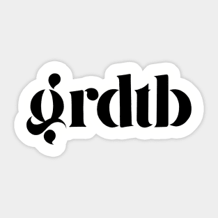 Grdtb Sticker